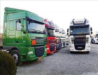 جولان کامیون های فرسوده در کشور