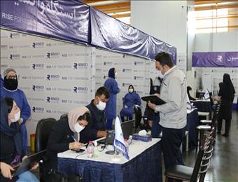 پایان مرحله اول واکسیناسیون بزرگترین شهرک غیردولتی صنعتی کشور در مجتمع صنعتی رایزکو با همکاری دانشگاه علوم پزشکی ایران