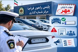 خودرو را تحویل گرفته‌اند، اما پلاک ندارند؛ هشدار پلیس به شرکت‌های متخلف